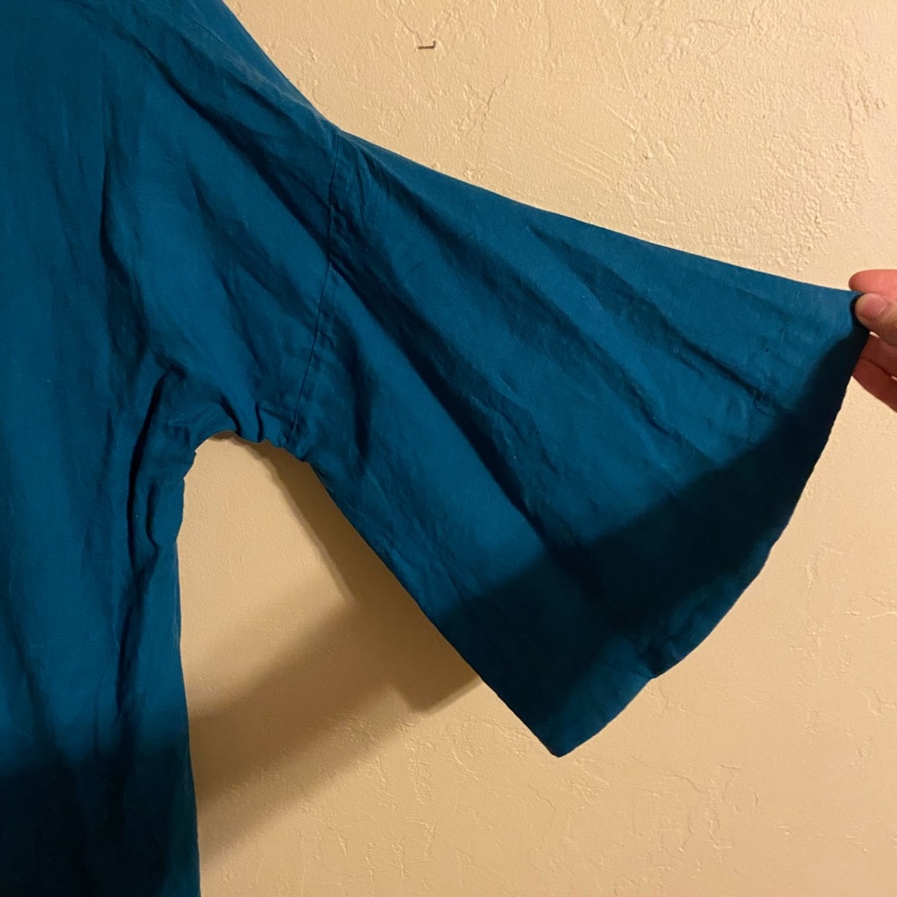100% Linen MIDI Dress - Picture 6 of 6